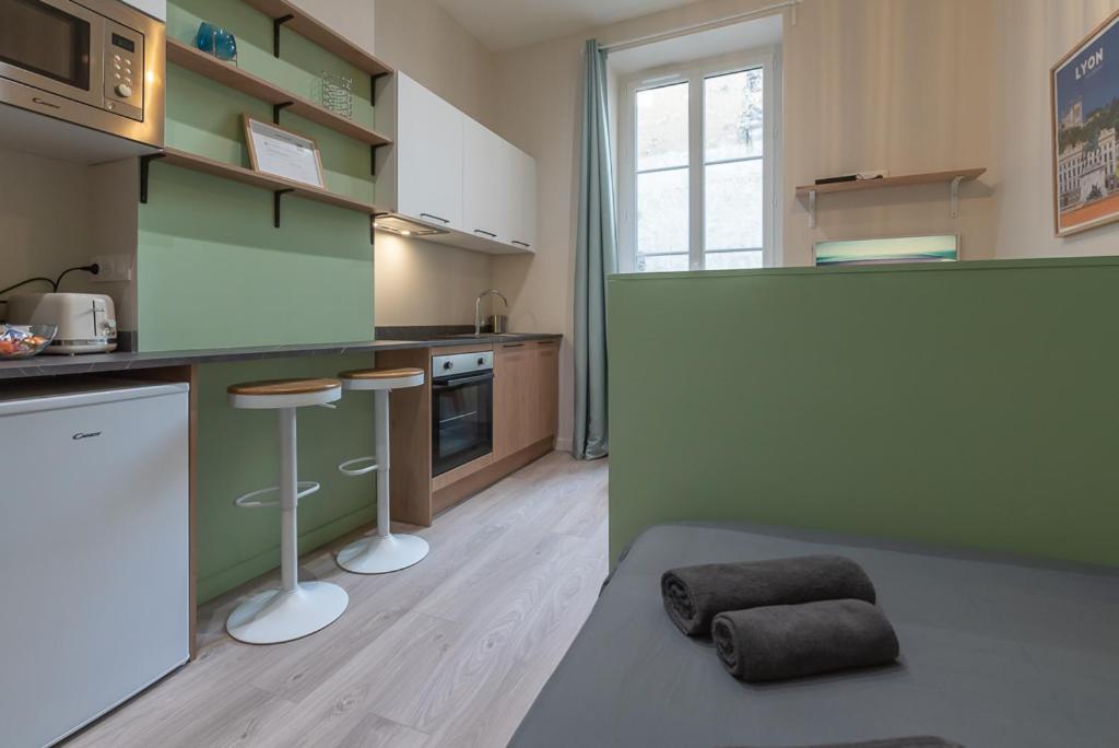 Studio Part Dieu - Cozy - Wifi Fibre Apartment Lyon Exterior foto